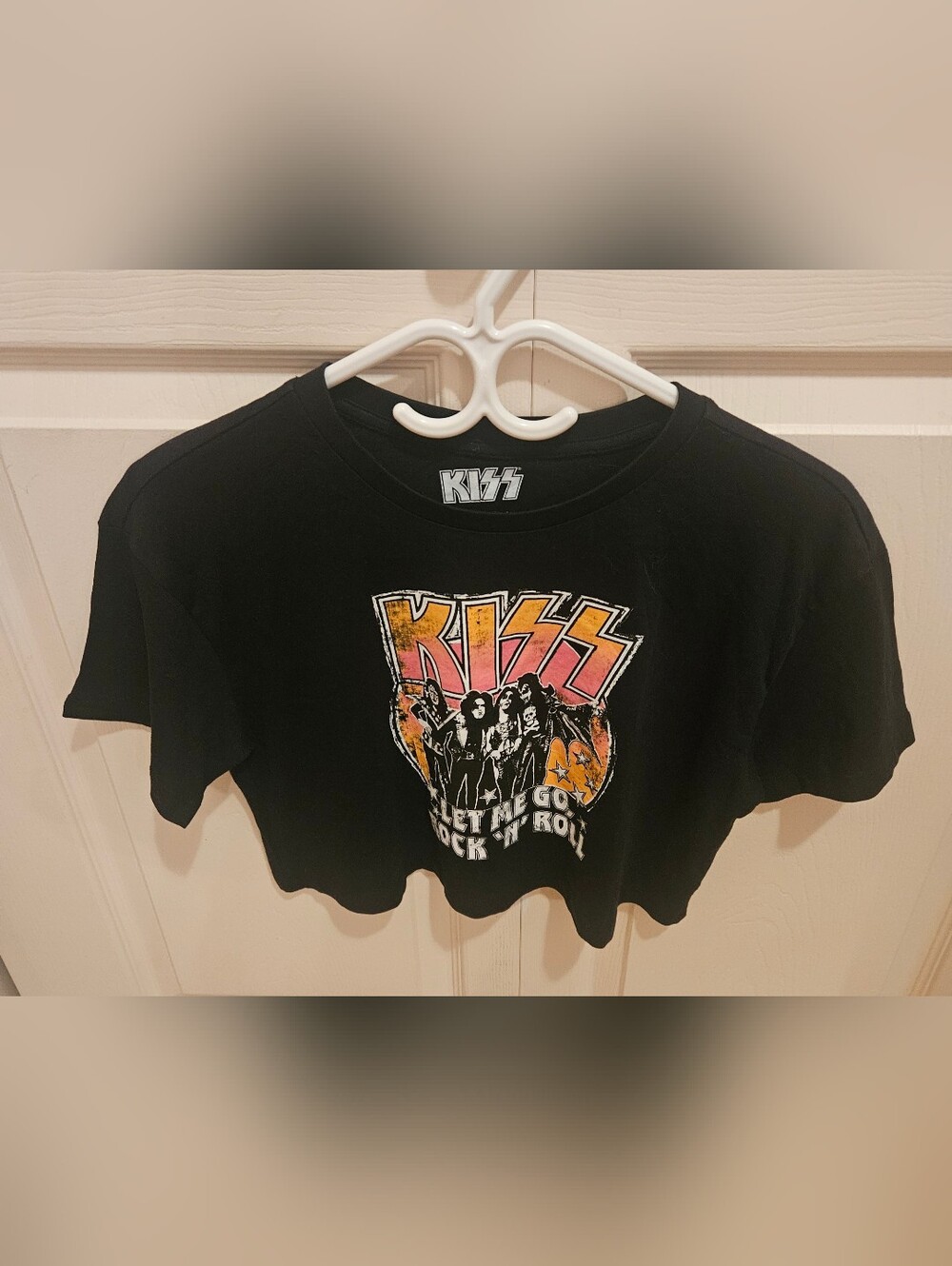 Kiss Cropped Tee (2021), NWOT